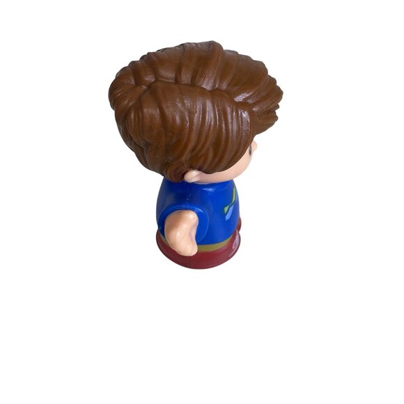 Fisher Price Little People Boy Jack 2016 Mattel Brown Hair Blue Shirt Big FHF34 - Picture 2 of 9